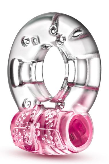 Ерекційне віброкільце PLAY WITH ME AROUSER VIBRATING C-RING PINK Sex Aura