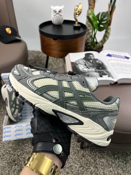 Чоловічі кросівки ASICS Gel-Kahana TR V4 Grey Green (замша , текстиль) весна / літо / осінь 42 27 | Зображення 2