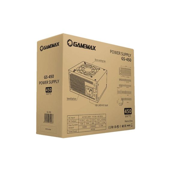 Блок живлення Gamemax GS-450 80+ | Зображення 5
