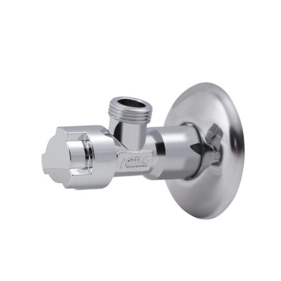 Кран приладовий буксовий Icma 1/2"х3/8" кутовий No519