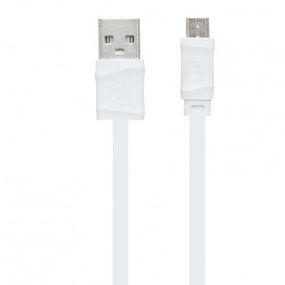 Кабель Hoco X5 Bamboo, Micro-USB, 2.4A, White, довжина 1м, BOX