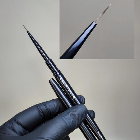 Пензлик-лайнер Staleks Pro Expert №1 (ворс 7мм)