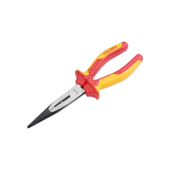 Плоскогубці Tolsen довгогубці діелектричні VDE 200 мм (V16098)
