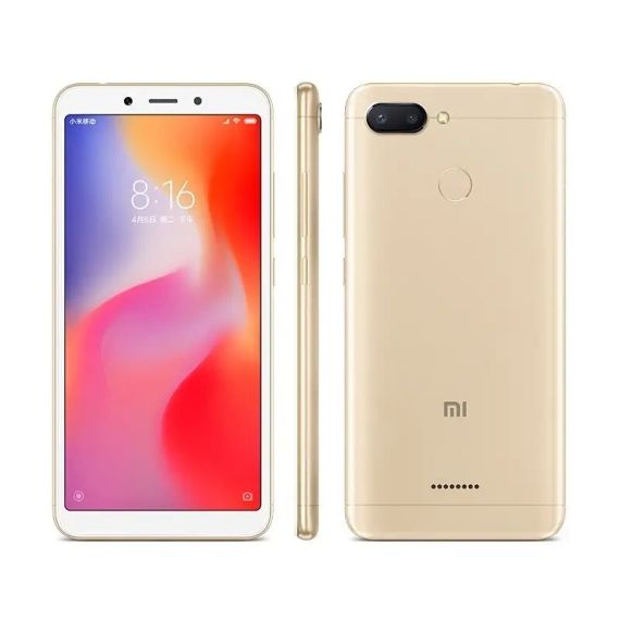 Смартфон Xiaomi Redmi 6 3/32GB Gold Global Rom | Зображення 1