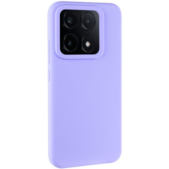 Чехол Silicone Cover Lakshmi (AAA) для Xiaomi Poco X6 / Note 13 Pro 5G Сиреневый / Dasheen