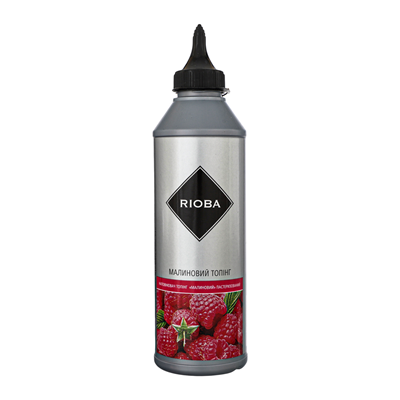 Топинг Rioba Малиновый пастеризованный 600г