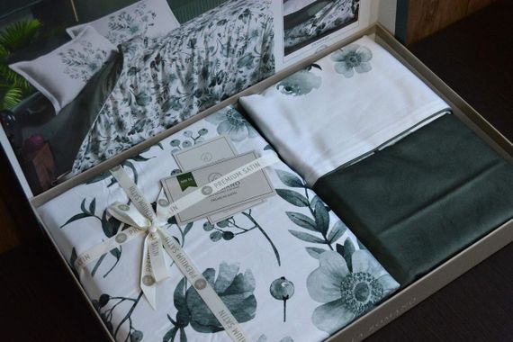 Постільна білизна La Romano Premium Satin 200×220 Madena Moonmist | Зображення 3