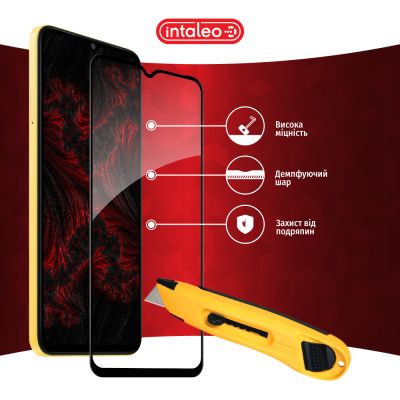 Стекло защитное Intaleo Full Glue Xiaomi Poco M5 Black (1283126545092) | Зображення 4