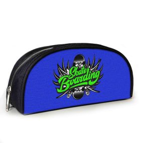 Пенал школьный с принтом скейтборд 23х10х8 см детский для девочки,мальчика (3912)