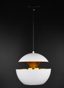 Люстра підвісна на 1 лампочку 26981 Білий 30-160х25х25 см.