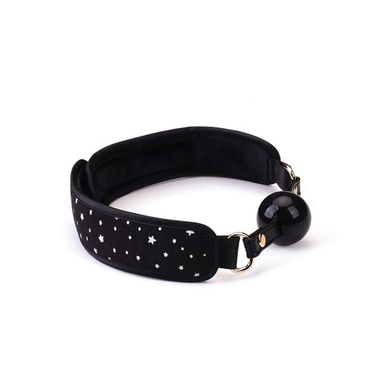 Набір Liebe Seele Stary Nights 7pcs Bondage Kit, фіксатори, нашийник з повідцем, кляп, флогер, маска sexstyle | Зображення 2