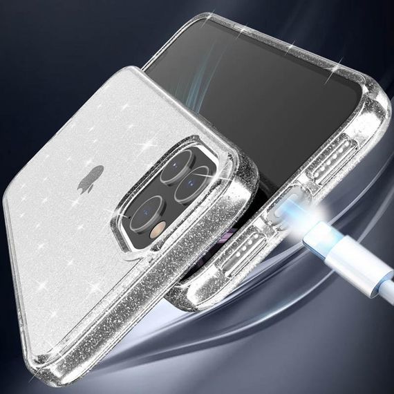 TPU чехол Nova для Apple iPhone 13 Pro (6.1") Clear | Зображення 6