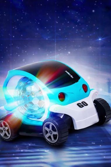 Машинка дитяча з LED підсвіткою та обертанням Toy AND CX-865 інтерактивна світна іграшкова машинка для дітей з прозорим корпусом та ефектом руху • Світна машинка Toy AND CX-865 | Зображення 5