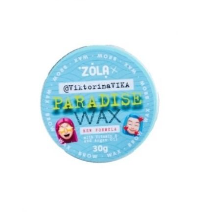 Віск для брів ZOLA Viktorina Vika Paradise Wax Vitamin E and Argan oil (30 g)