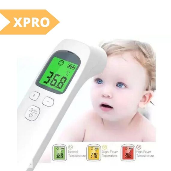 Інфрачервоний безконтактний термометр XPRO Non Contact Ytai Changan (WM -104) (100), 32°C ~ 42,5°C, LCD дисплей, з пам'яттю (MER-14435_310) | Зображення 1