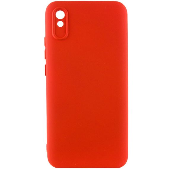 Чехол Silicone Cover Lakshmi Full Camera (A) для Xiaomi Redmi 9A Full camera, Червоний / Red