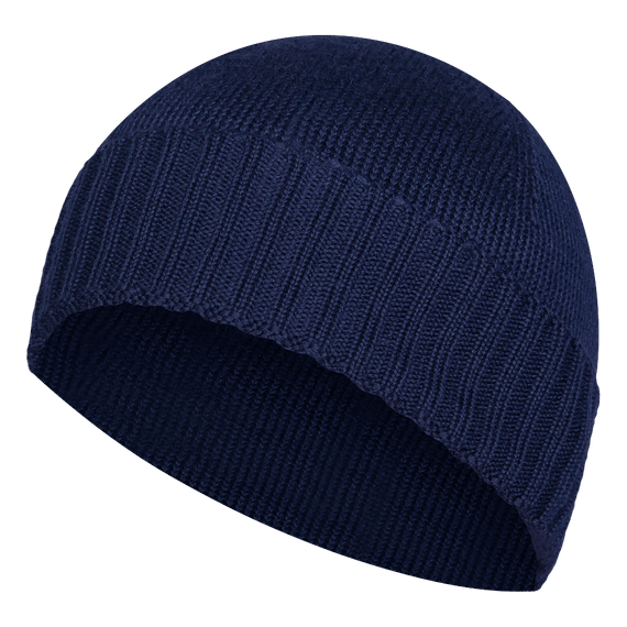 Шапка Watch Cap Merino Темно-синя (6703),