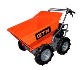 Самохідний будівельний візок думпер GTM T30 300 кг на колесах