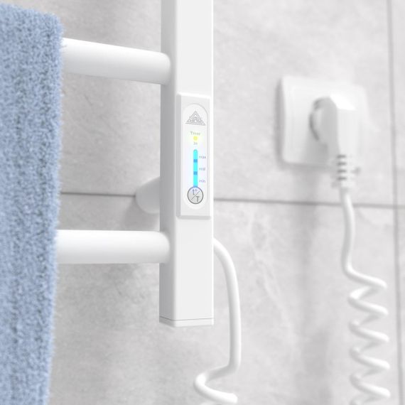 Електрична рушникосушарка Laris Зебра Альфа ЧФ6 400 х 600 Е (підкл. справа) R3 | Зображення 4