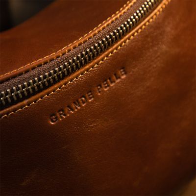 Сумка Grande Pelle Поясная Рыжая (11315) | Зображення 5