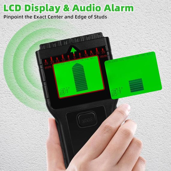 Детектор прихованої проводини, Детектор стійок, Детектор цвяхів | Зображення 6