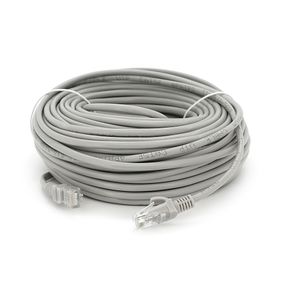 Патч-корд литий RITAR, CCA, UTP, RJ45, Cat.5e, 30m, сірий Q50