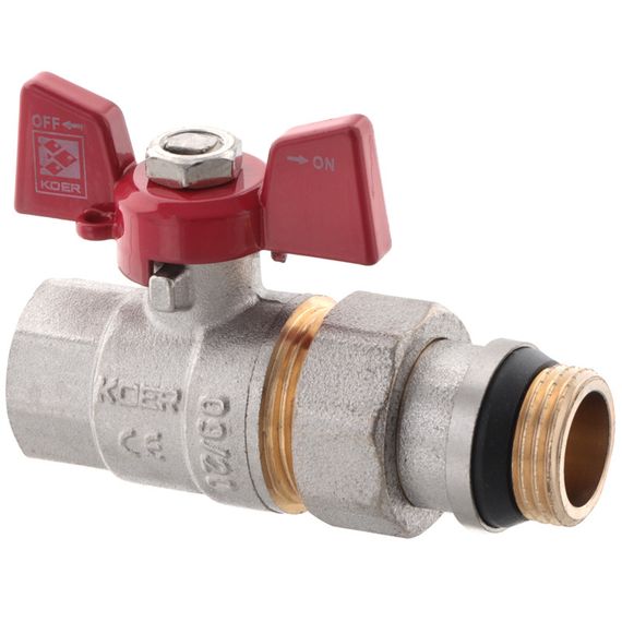 Кран з американкою 1/2" "антіпротечка" (Koer KR.227-Gi) (KR0189) | Зображення 2