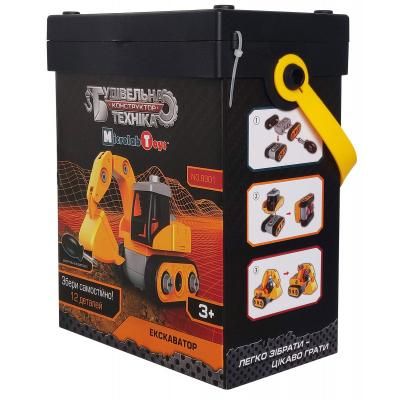 Конструктор Microlab Toys Строительная техника - Экскаватор (MT8901) | Зображення 2