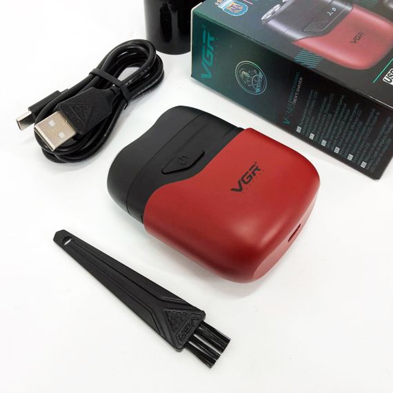 Електробритва VGR V-345. Колір: червоний | Зображення 9