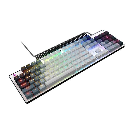 Клавіатура Lorgar Azar 514 RGB USB UA White (LRG-GK514W-UA) | Зображення 1
