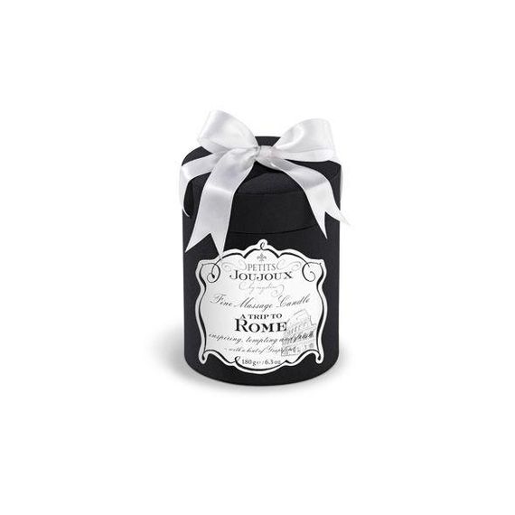 Масажна свічка Petits Joujoux - Rome - Grapefruit and Bergamot в подарунковій упаковці, 190г | Зображення 1