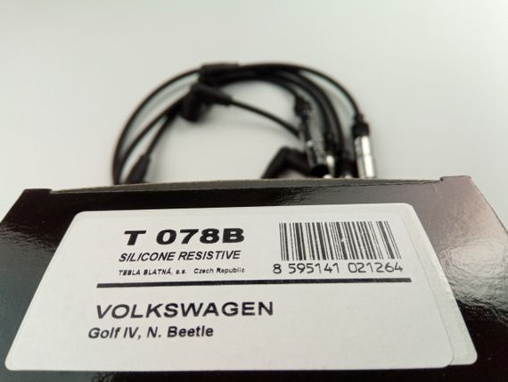 Дроти запалювання VAG, TESLA (T078B) (06A905405N) | Зображення 1