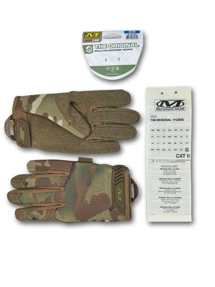 Рукавички MECHANIX THE ORIGINAL Мультикам Розмір M | Зображення 8