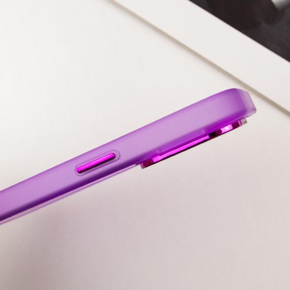 Чехол TPU+PC Lily with MagSafe для Apple iPhone 12 Pro Max (6.7") Purple | Зображення 5