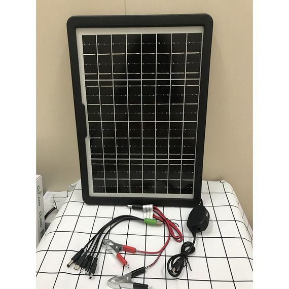 Сонячна панель CCLamp CL-1615 Solar 15Вт 15Вт зарядка від сонця 36*25*3см | Зображення 1