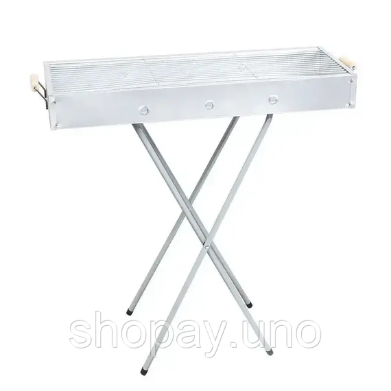 Переносний мангал BARBECUE TRAY 770T MD-008 809 (80*30*78см) | Зображення 5