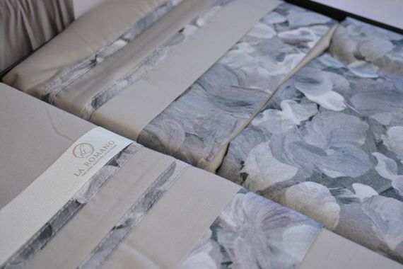 Постільна білизна La Romano Silk Satin 200×220 см  Florence Ash | Зображення 4