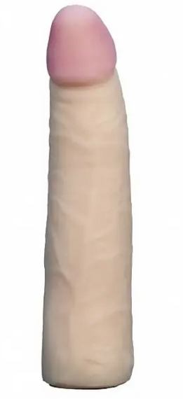 Насадка для страпона телесная EGZO Ciberskin NSTR04 ( 17,5 см х 3,8 см ) Sex Aura | Зображення 3