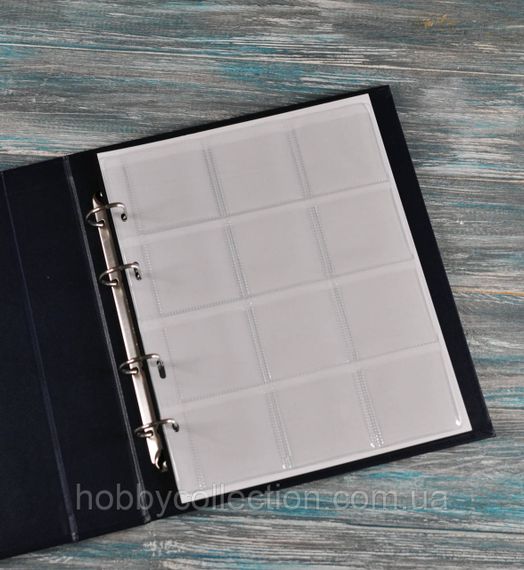 Альбом для монет в холдерах Schulz Optima Holder + 10 листів (на 120 холдерів) H12 | Зображення 1