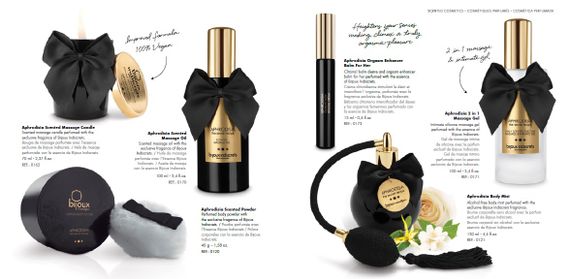 Зігріваюча масажна олія Bijoux LIGHT MY FIRE суниця та мед | Зображення 5