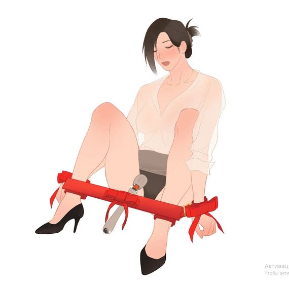 Монтажный аксессуар UPKO для вибратора на распорную планку, красный sexstyle | Зображення 3