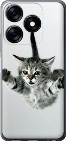 Чехол на Tecno Spark 10C Летящий котёнок "2322u-3116-17620"