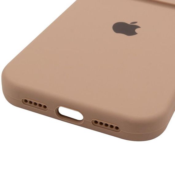 Чохол Silicone Case Full Camera Protective (AA) для Apple iPhone 17 Pro Max (6.9") Бежевий / Desert Gold | Зображення 4