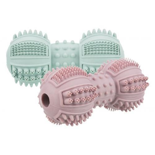 Игрушка Trixie Denta Fun Гантель для собак, 9 см (резина)