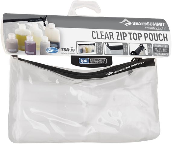 Косметичка Sea To Summit TL TPU Clear ZipTop Pouch | Зображення 1
