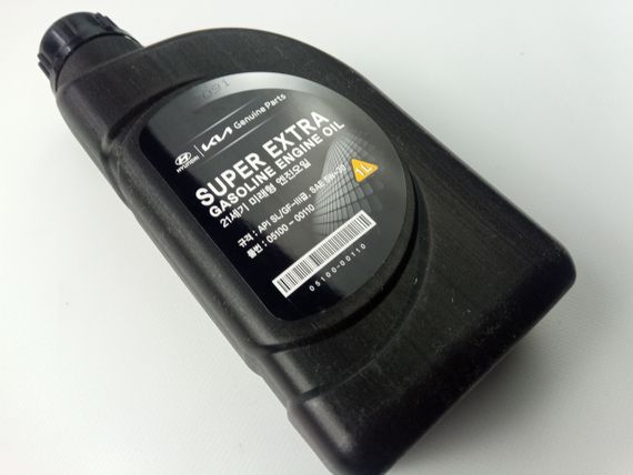 Олива моторна 5W-30 синтетична HYUNDAI Super Extra Gasoline 1 л (05100-00110) (0510000110)