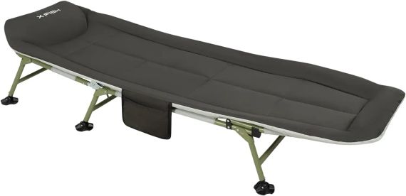 Розкладачка X-Fish Camp Bed+ 190х64х30cm Grey | Зображення 1