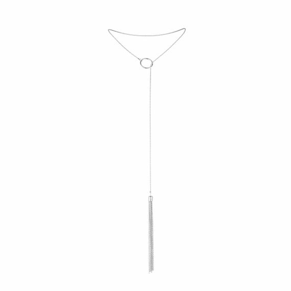 Ланцюжок для тіла Bijoux Indiscrets Magnifique Tickler Pendant Chain — Silver | Зображення 1