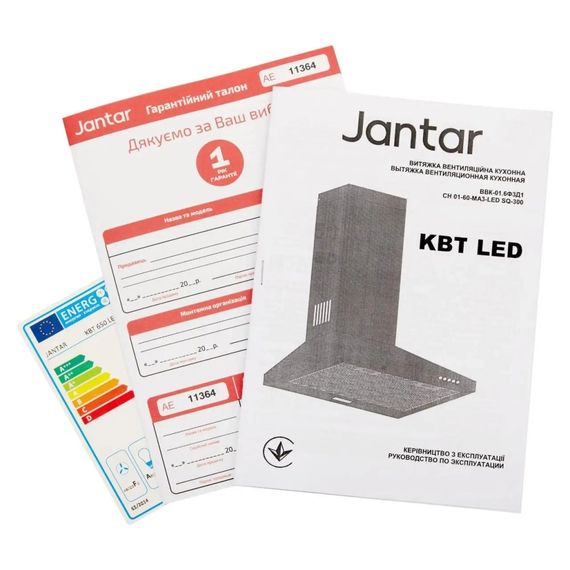Витяжка кухонна Jantar KBT 1000 LED 60 WH | Зображення 8