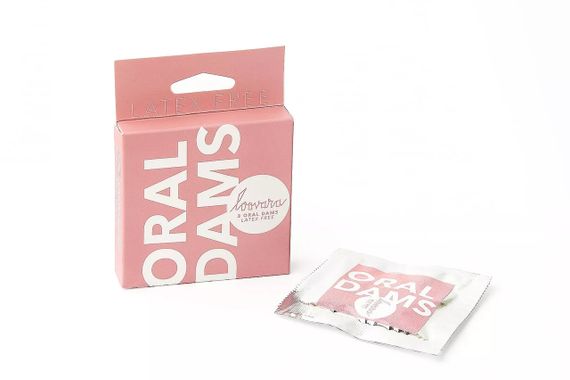 Безлатексна серветка для орального сексу - Loovara Oral Dams latex-free, 3 шт sexstyle